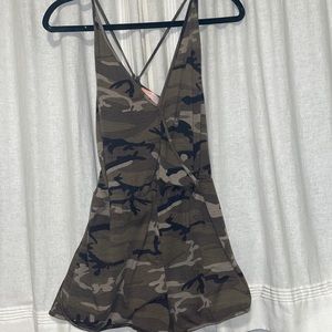camo romper